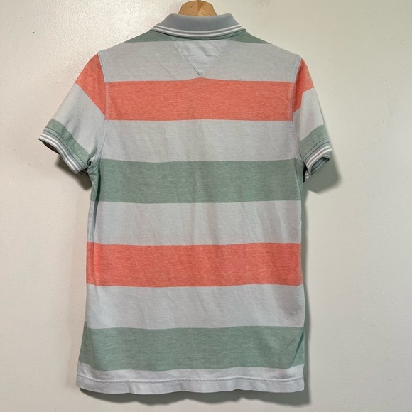 Tommy Hilfiger Men’s Striped Polo Shirt - Size Small - Picture 2 of 13